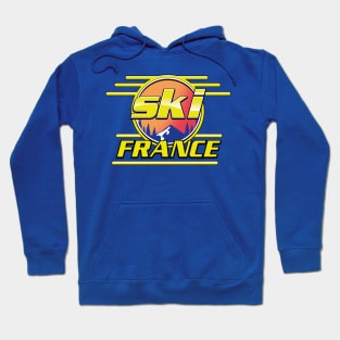 Ski France 80s logo Hoodie